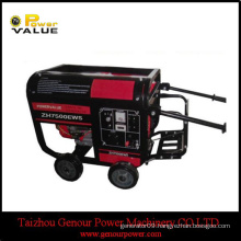 Power Value Taizhou factory 5.5kw single phase ac petrol generator 220v with top quality